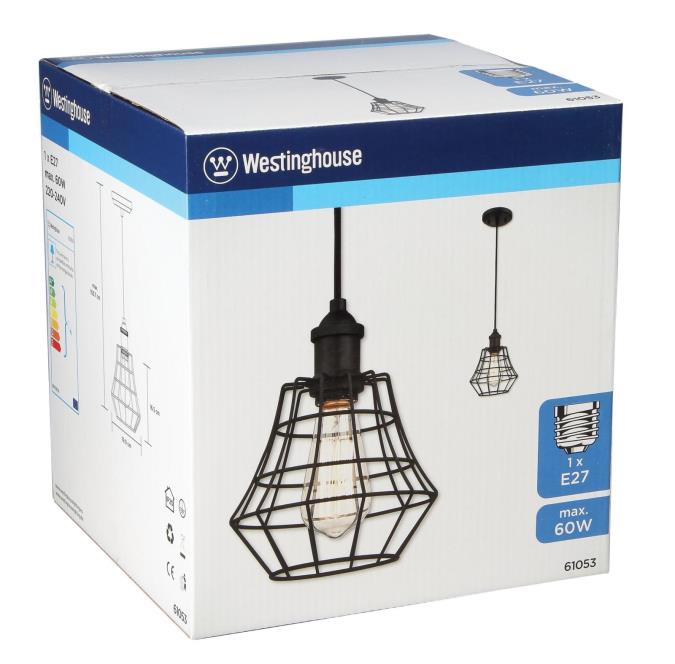 Westinghouse Nathan einflammige Pendelleuchte, für den Innenbereich