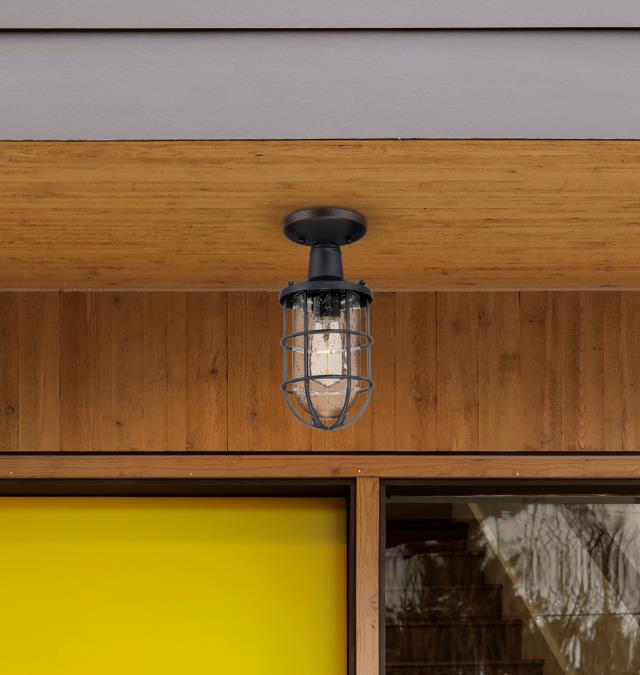 Einflammige 14 cm große Außenleuchte Crestview von Westinghouse  