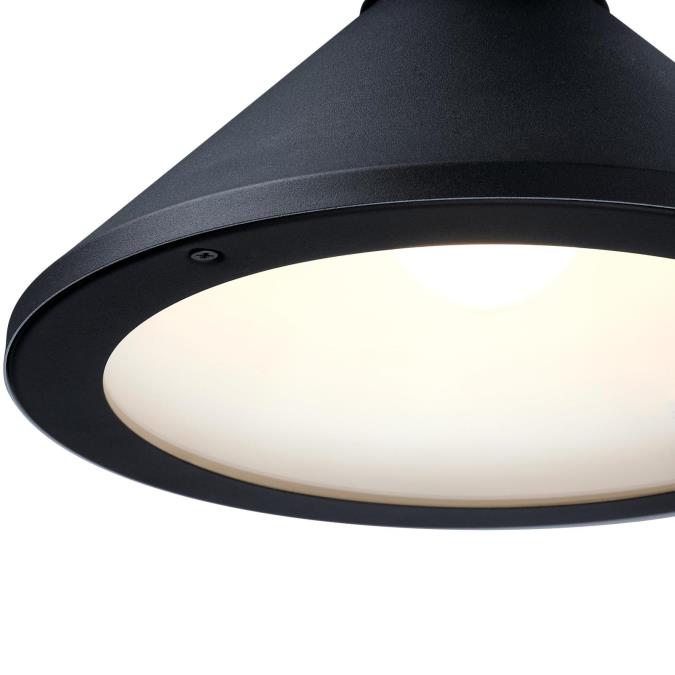 Einflammige 28 cm große Außenleuchte Walter von Westinghouse  