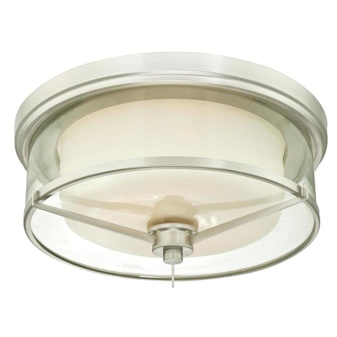 Westinghouse 33 cm Deckenleuchte für Innenräume, gebürstetes 