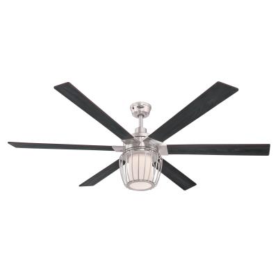 153 cm Deckenventilator Willa mit dimmbarer LED-Leuchte