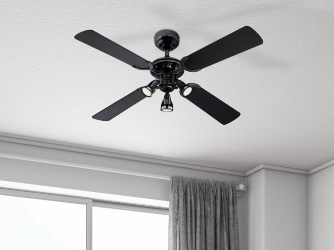 Mini Deckenventilator Mit Licht Petite Nickel Decken Lüfter Leuchte