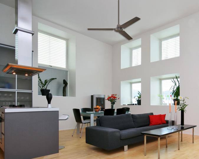 142 cm Westighouse Instustrial Espresso Deckenventilator in 