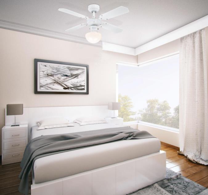 Westinghouse Portland Ambiance 90 cm Deckenventilator mit 4 Wendeflügel