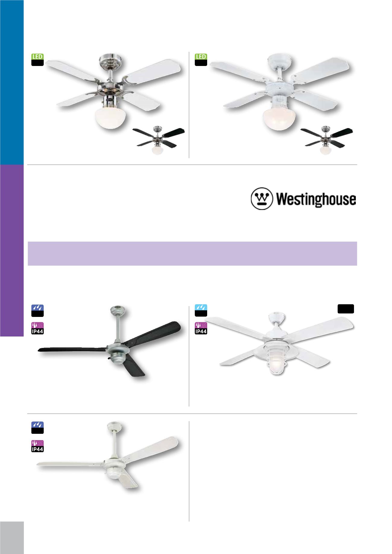 Westinghouse Katalog - Ventilatoren Und Beleuchtung